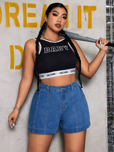 Short jean clásico
